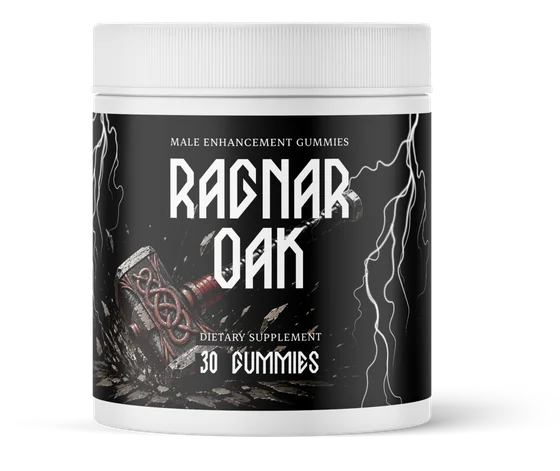 RagnarOak men's vitality gummies jar